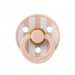 Соска пустушка 6-18 міс. BIBS Studio Colour Latex Round (кругла)  Block – Blush / Ivory