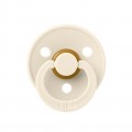 Соска пустушка 6-18 міс. BIBS Colour Latex Round (кругла) – Ivory