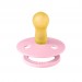 Соска пустушка 6-18 міс. BIBS Colour Latex Round (кругла) – Baby Pink