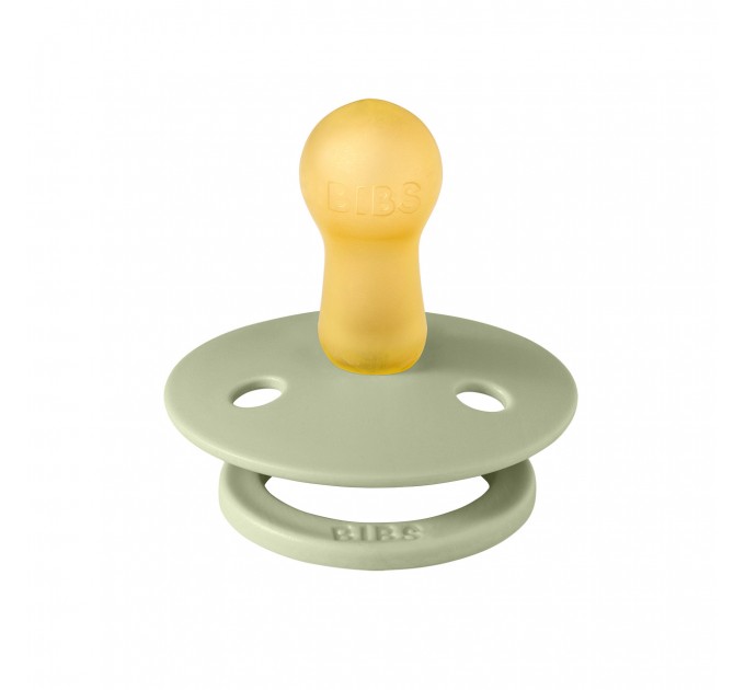 Соска пустушка 6-18 міс. BIBS Colour Latex Round (кругла) – Sage 