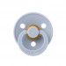 Соска пустушка BIBS Colour Latex Round (кругла) – Dusty Blue - 6-18 міс