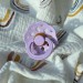 Соска пустушка BIBS Boheme Latex Round (кругла) – Violet Sky - 6-18 міс
