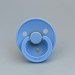 Соска пустушка 6-18 міс. BIBS Colour Latex Round (кругла) – Sky Blue