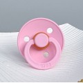Соска пустушка 6-18 міс. BIBS Colour Latex Round (кругла) – Baby Pink