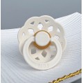 Соска пустушка 0-6 міс. BIBS Boheme Latex Round (кругла) – Ivory 