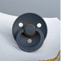 Соска пустушка 6-18 міс. BIBS Colour Latex Round (кругла) – Iron 