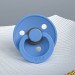 Соска пустушка 6-18 міс. BIBS Colour Latex Round (кругла) – Sky Blue