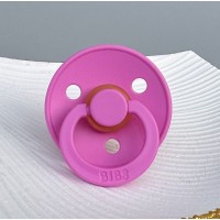 Соска пустушка 6-18 BIBS Colour Latex Round (кругла) – Bubblegum 
