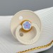 Соска пустушка 6-18 міс. BIBS Studio Colour Latex Round (кругла) Jasmine – Ivory 