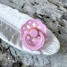 Соска пустушка 6-18 міс.BIBS Boheme Latex Round (кругла) – Baby pink