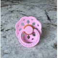 Соска пустушка 6-18 міс.BIBS Boheme Latex Round (кругла) – Baby pink