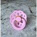 Соска пустушка 6-18 міс.BIBS Boheme Latex Round (кругла) – Baby pink