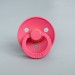 Соска пустушка 6-18 міс. BIBS Colour Latex Round (кругла) – Coral