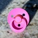 Соска пустушка 6-18 BIBS Colour Latex Round (кругла) – Bubblegum 