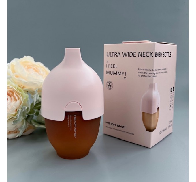Пляшечка Heorshe Pink 160 мл (0-3 міс)