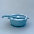 Мисочка глибока з кришкою з ложкою