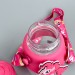 Пляшечка для води My Little Pony Малинова з трубочкою, тритан 750 мл 