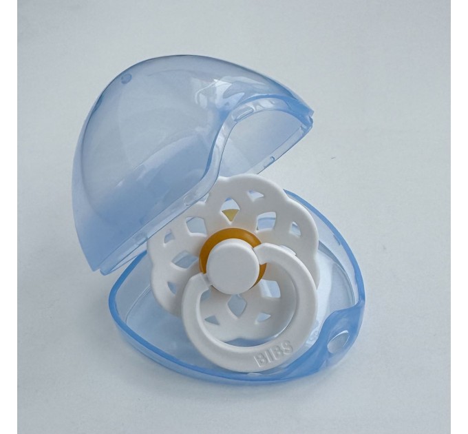 Контейнер для пустушки блакитний