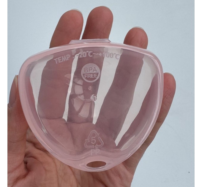 Контейнер для пустушки рожевий