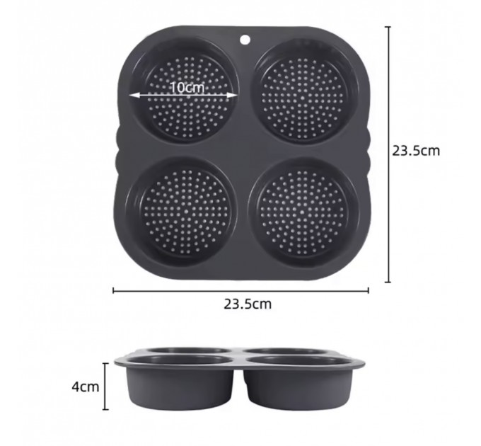 Форма силіконова для бургерів 