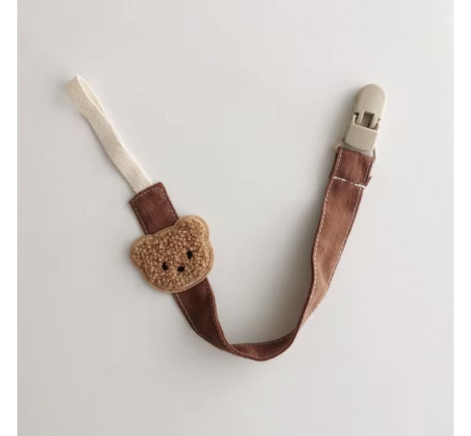 Тримач для пустушки текстильний Веar