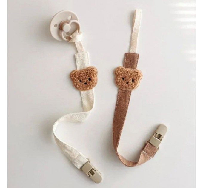 Тримач для пустушки текстильний Веar