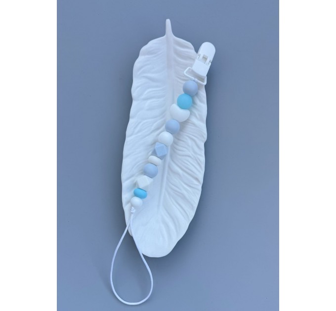 Тримач для пустушки з силіконовими намистинами, ВР108