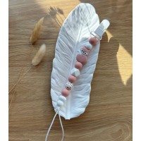 Тримач для пустушки з силіконовими намистинами, ВР114