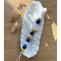 Тримач для пустушки з силіконовими намистинами, ВР114