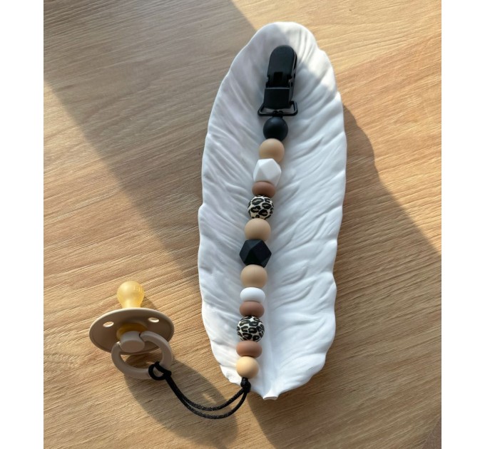 Тримач для пустушки з силіконовими намистинами, ВР115