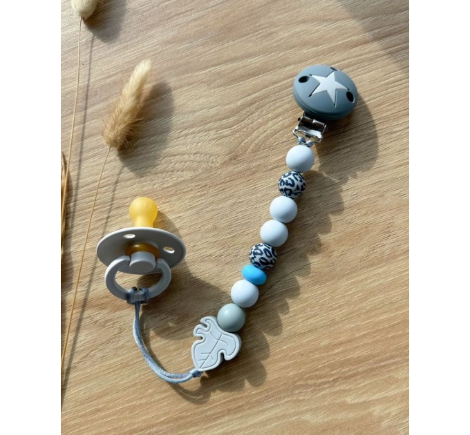 Тримач для пустушки з силіконовими намистинами, ВР111