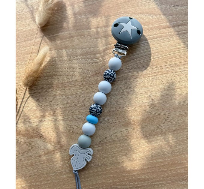 Тримач для пустушки з силіконовими намистинами, ВР111