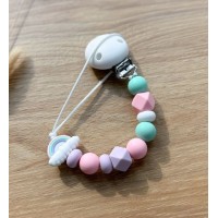 Тримач для пустушки з силіконовими намистинами, ВР109